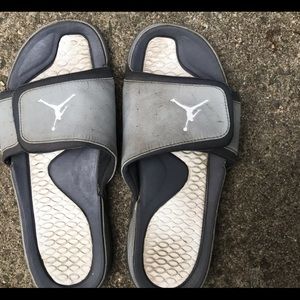 Jordan Slides Men’s Size 11 Grey